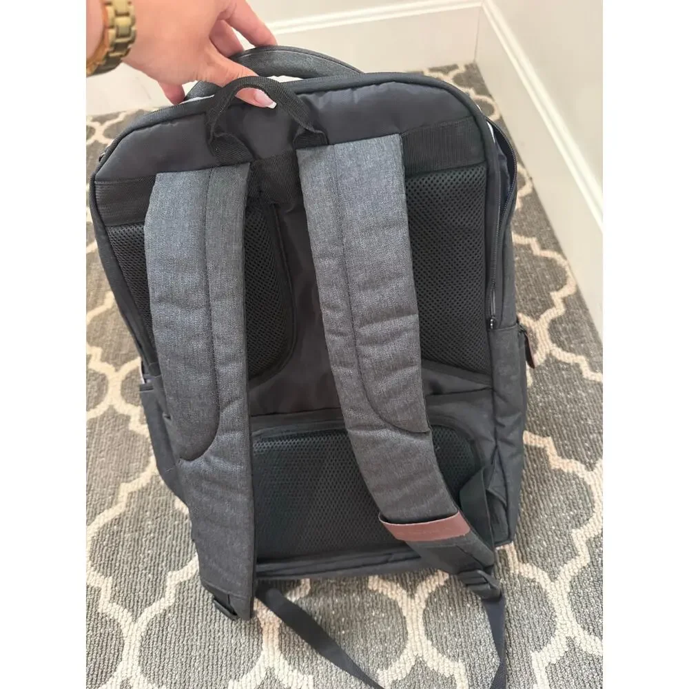Kroser Laptop Backpack Charcoal Black With USB